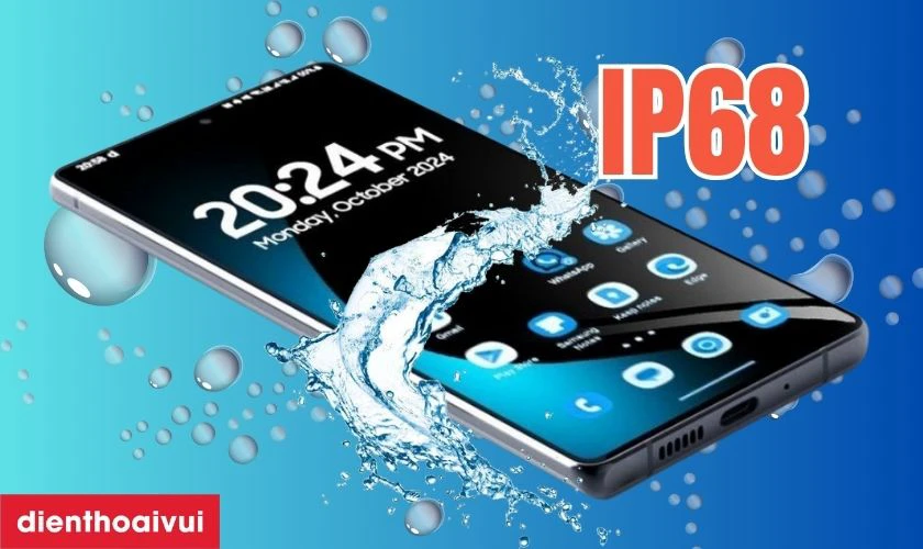 Samsung trang bị cho S24 FE khả năng kh&aacute;ng nước IP68