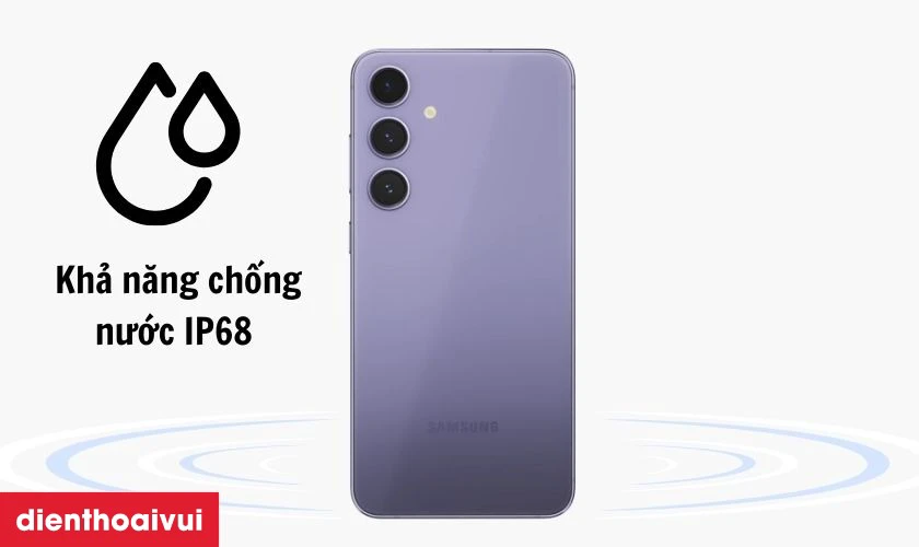 Khả năng chống nước IP68