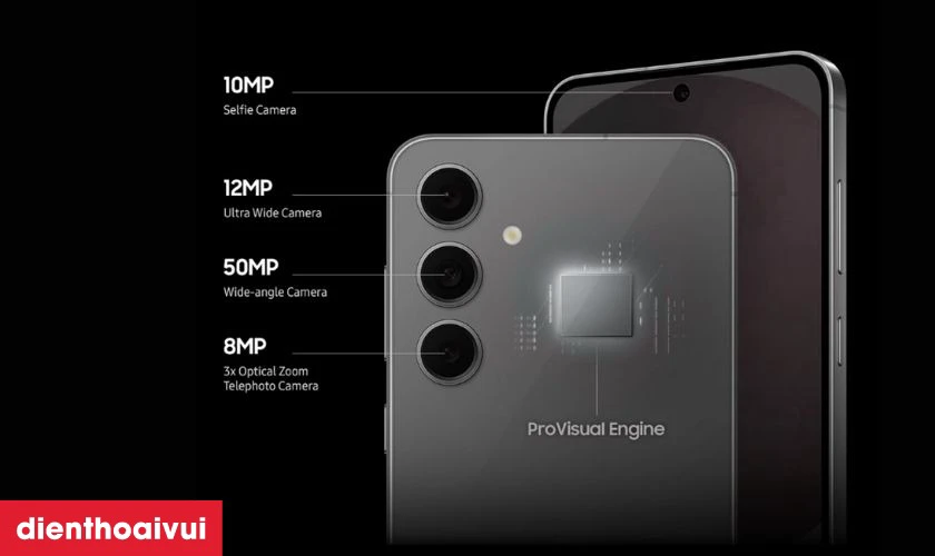 Camera sau ba ống kính chuyên nghiệp