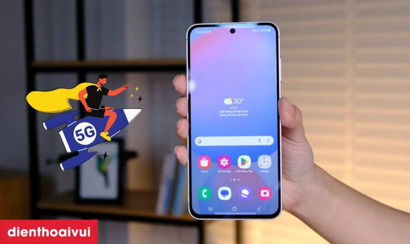 Kết nối hiện đại, hỗ trợ 5G tốc độ cao
