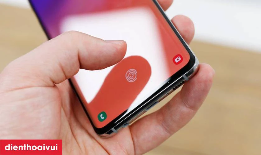 Bảo mật vân tay tiện lợi