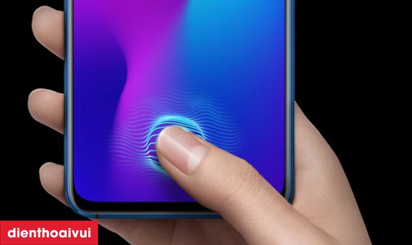 Cảm biến vân tay dưới màn hình và nhận diện khuôn mặt