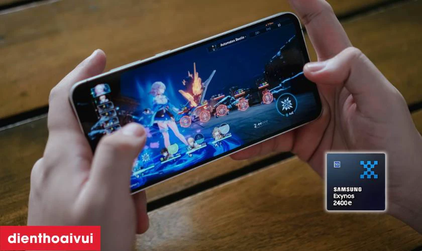 Hiệu năng mạnh mẽ từ vi xử l&yacute; Exynos 2400e