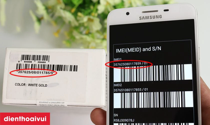 Check nguồn gốc máy bằng IMEI và Serial Number