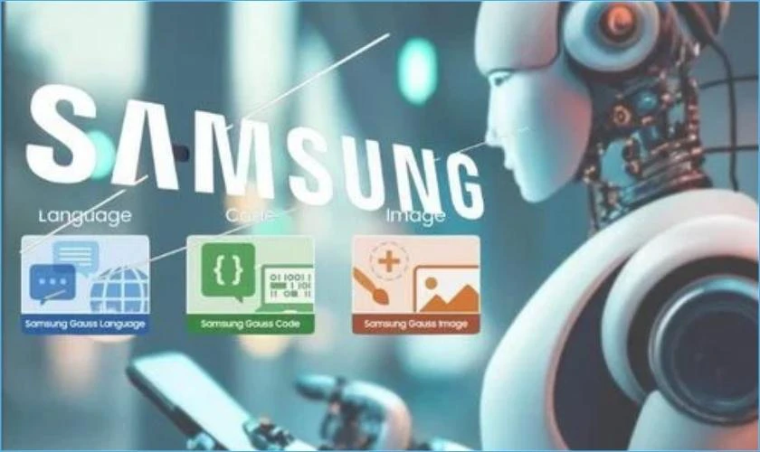 Trang bị AI tạo sinh của riêng mình với tên gọi Samsung Gauss