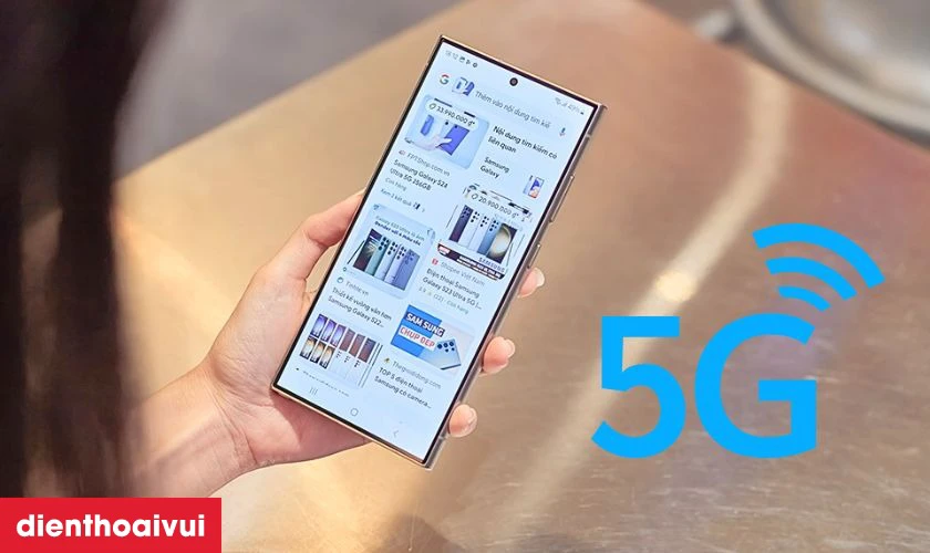Kết nối 5G v&agrave; nhiều tiện &iacute;ch hiện đại
