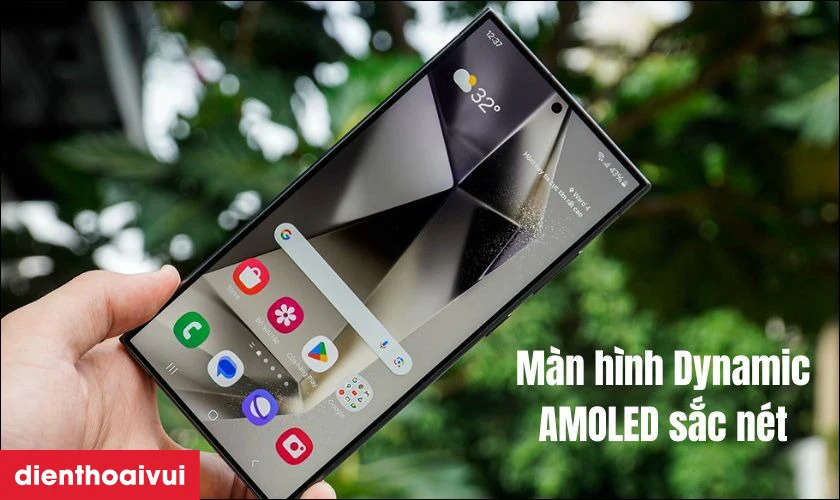 Chất lượng hiển thị vượt trội, mãn nhãn