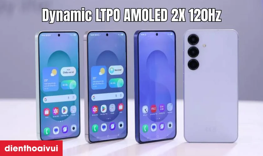 M&agrave;n h&igrave;nh Dynamic LTPO AMOLED 2X 120Hz
