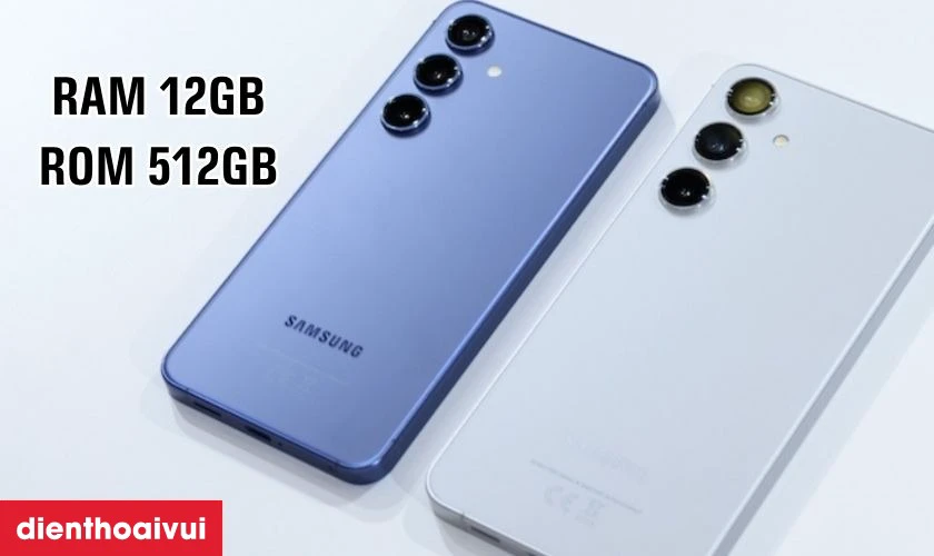 Kh&ocirc;ng gian lưu trữ khổng lồ của RAM 12GB v&agrave; ROM 512GB