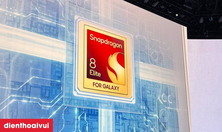 Chip Snapdragon 8 Elite for Galaxy, RAM 12GB đa nhiệm mượt
