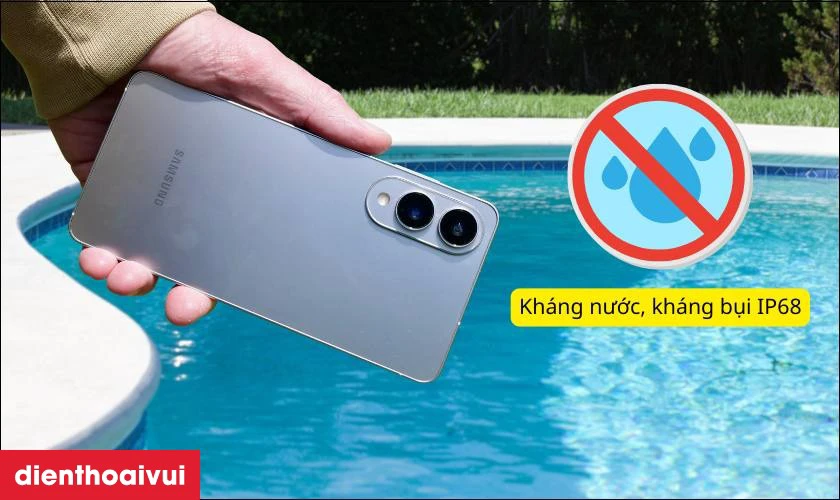Galaxy S25 Edge chuẩn kh&aacute;ng nước, kh&aacute;ng bụi IP68 bền bỉ