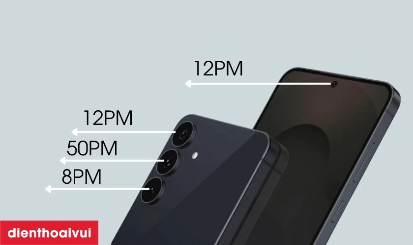 Camera 50MP tích hợp AI ProVisual Engine