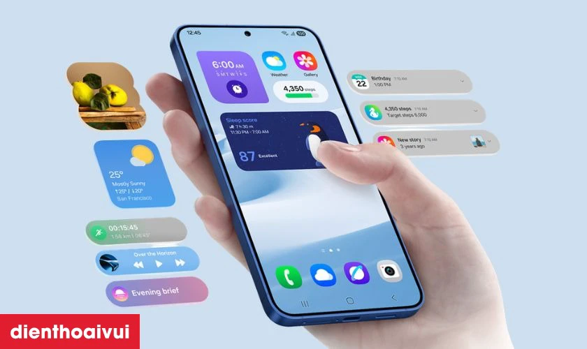 Trải nghiệm th&ocirc;ng minh với Galaxy AI v&agrave; chuẩn kh&aacute;ng nước IP68