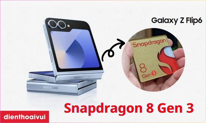 Chip Snapdragon 8 Gen 3 mạnh mẽ, tối ưu hiệu suất