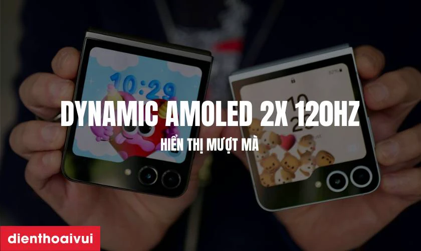 Dynamic AMOLED 2X 120Hz hiển thị mượt m&agrave;