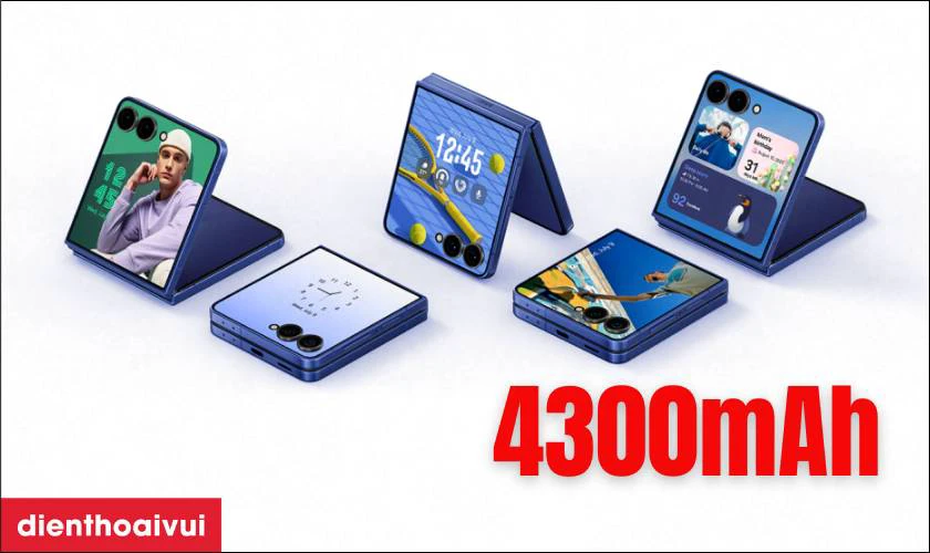 Pin đủ d&ugrave;ng cả ng&agrave;y, hỗ trợ sạc nhanh tiện lợi