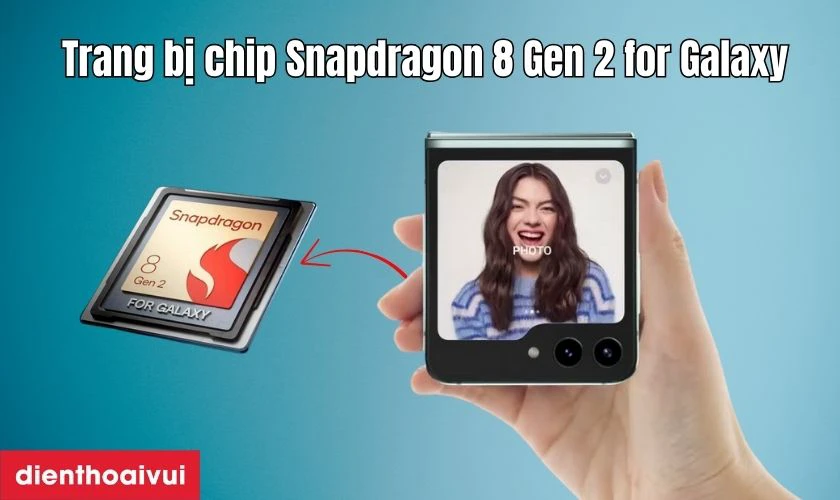 Z Flip5 512GB Line Friends - Cũ đẹp trang bị chip Snapdragon 8 Gen 2 mạnh mẽ
