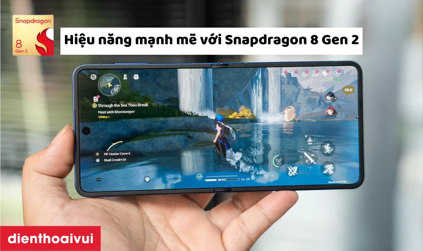 Hiệu năng Snapdragon 8 Gen 2 cùng pin bền bỉ