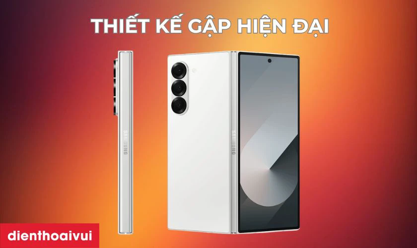 Samsung Galaxy Z Fold6 5G 256GB - Cũ trầy xước có thiết kế gập ấn tượng
