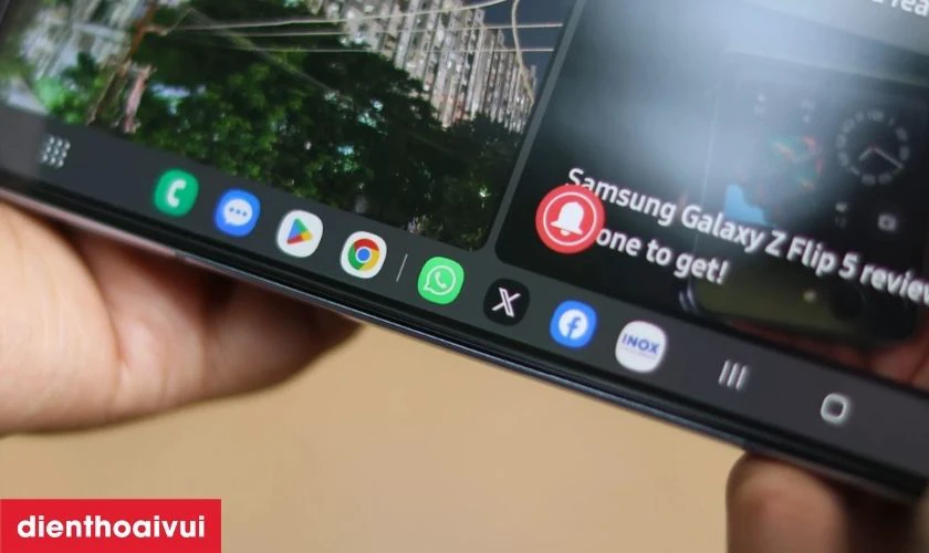 Đa nhiệm thông minh với Thanh tác vụ (Taskbar) tiện lợi