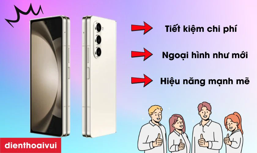 Có nên mua Samsung Galaxy Z Fold5 12GB 512GB - Cũ Đẹp hay không?