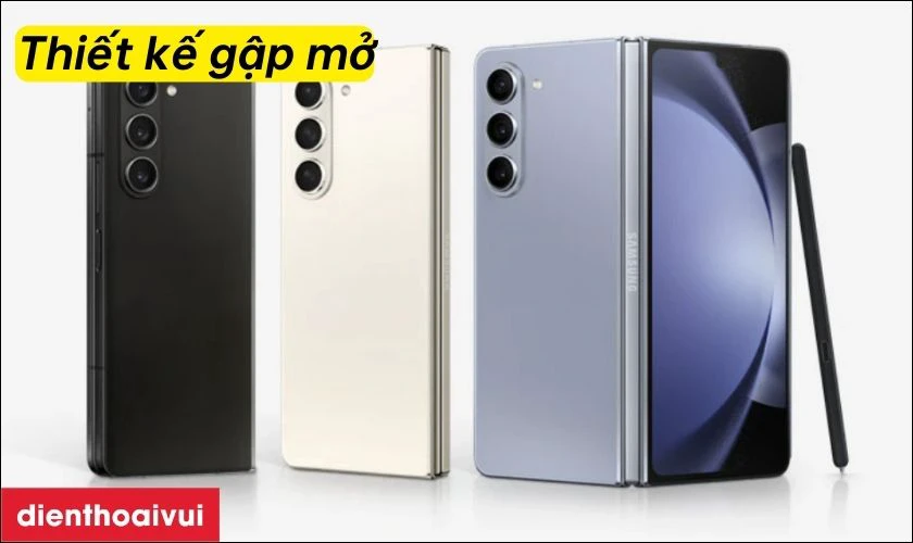 Thiết kế gập mở hiện đại