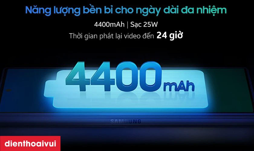 Pin 4400mAh v&agrave; nhiều c&ocirc;ng nghệ kết nối hiện đại