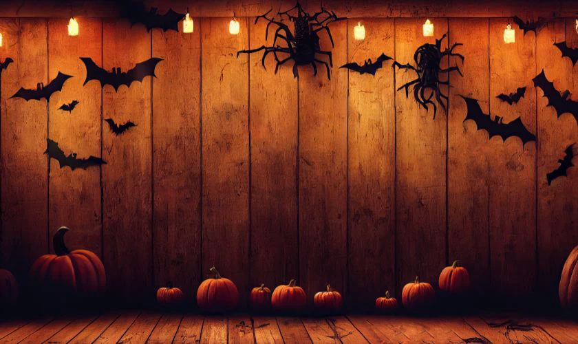 Trang trí sân khấu Halloween theo phong cách ma quái