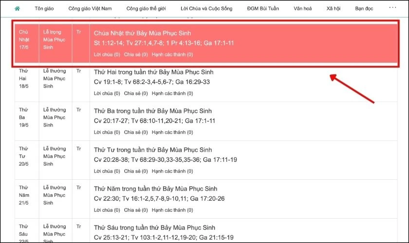 Cách ghi chú các ngày lễ trọng Công Giáo trên điện thoại