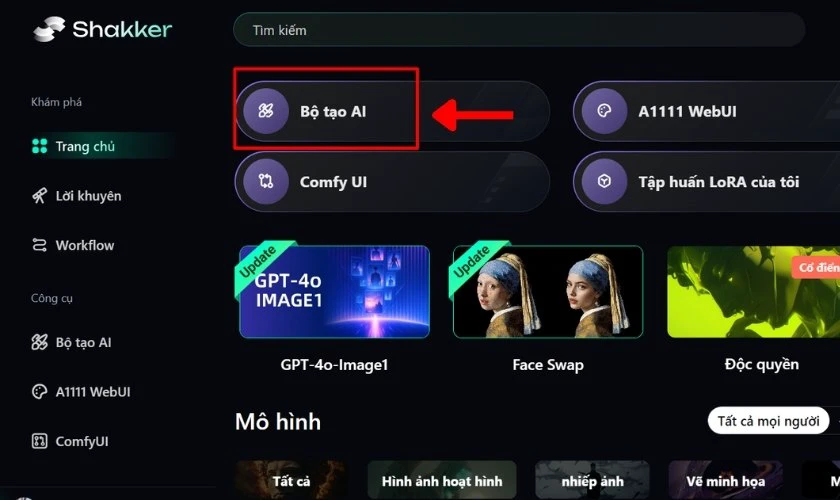 Cách đăng ký và sử dụng Shakker AI