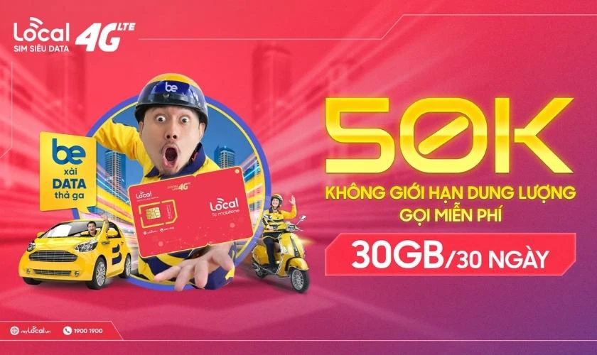 Gói cước A50S của SIM Local là gì?