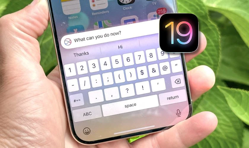 Nhận thức màn hình trên Siri iOS 19