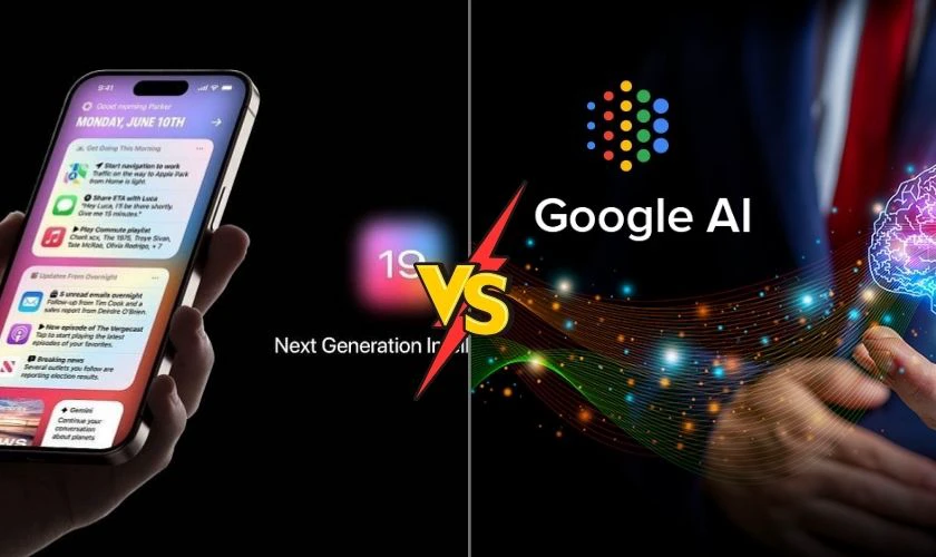 Siri iOS 19 có gì nổi bật so với AI Google?