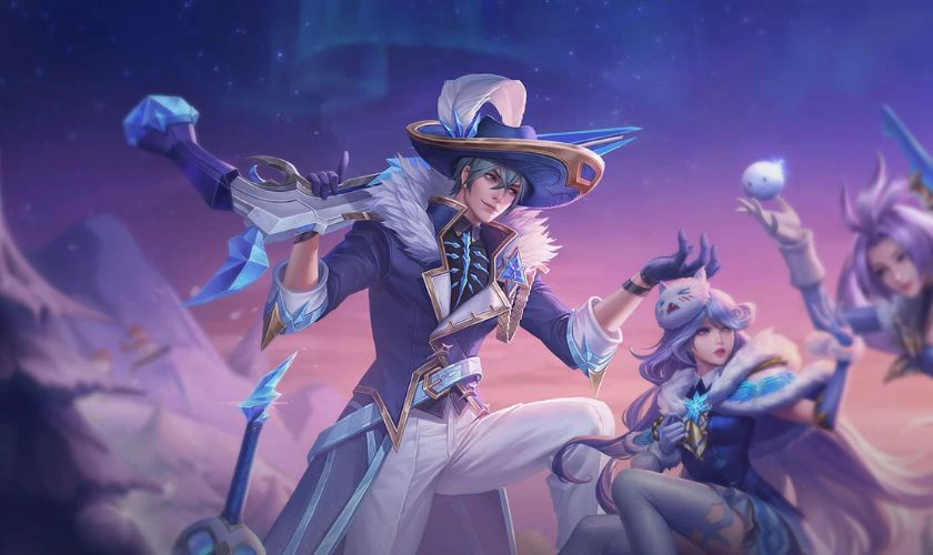 Skin của Valhein vào mùa Giáng sinh 2020 có tên là Hoàng tử băng