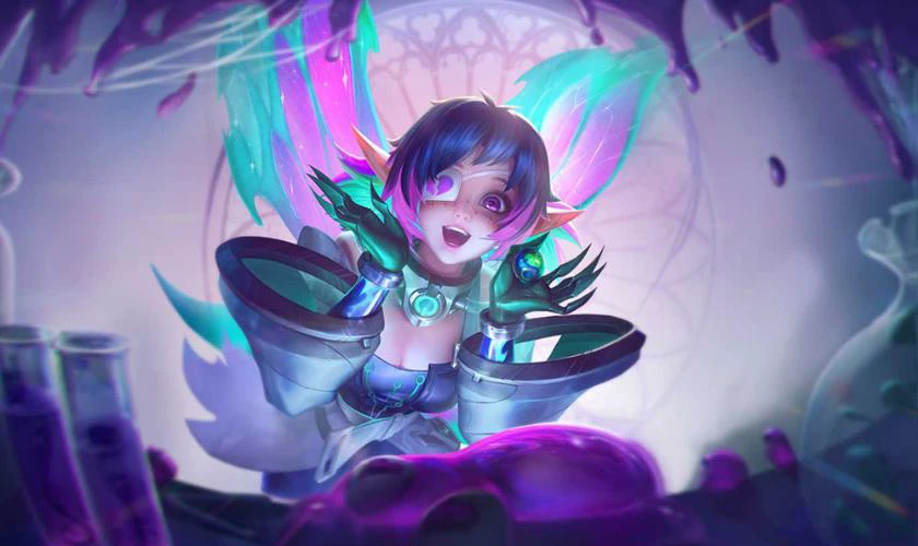 Krixi với skin Halloween từ Sổ Sứ Mệnh 46