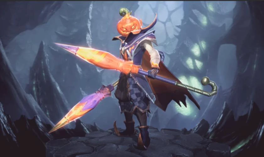 Zephys là một trong những vị tướng đầu tiên sở hữu skin Halloween