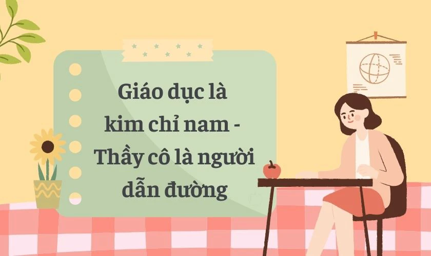 Slogan 20/11 cho tập thể giáo viên