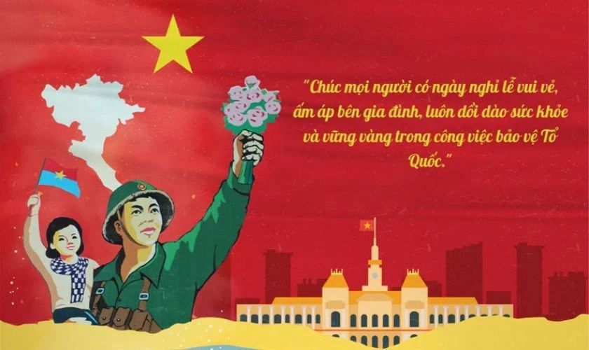 Slogan 30/4 1/5 ngắn gọn kỉ niệm 51 năm ngày Giải phóng