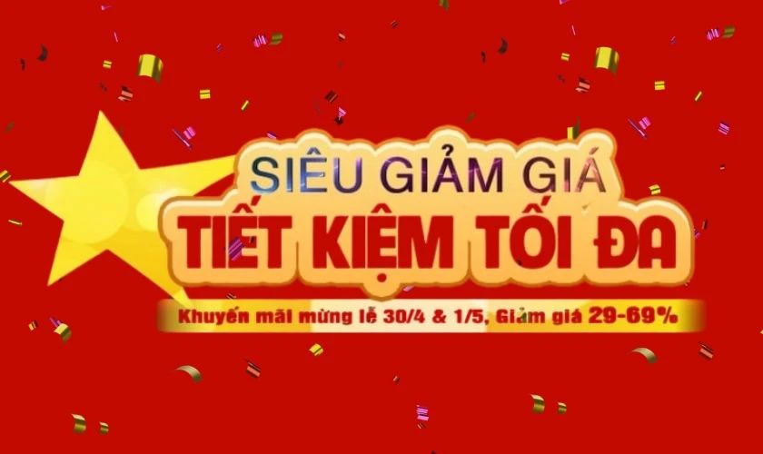 Slogan sale 30/4 1/5 theo vần dễ thuộc, dễ nhớ