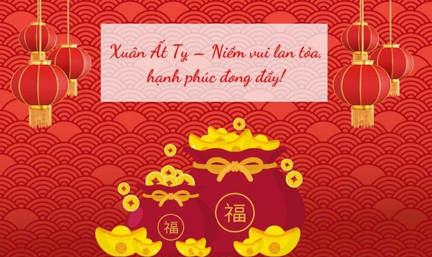 Slogan Tết 2025 Ất Tỵ hay, ấn tượng nhất