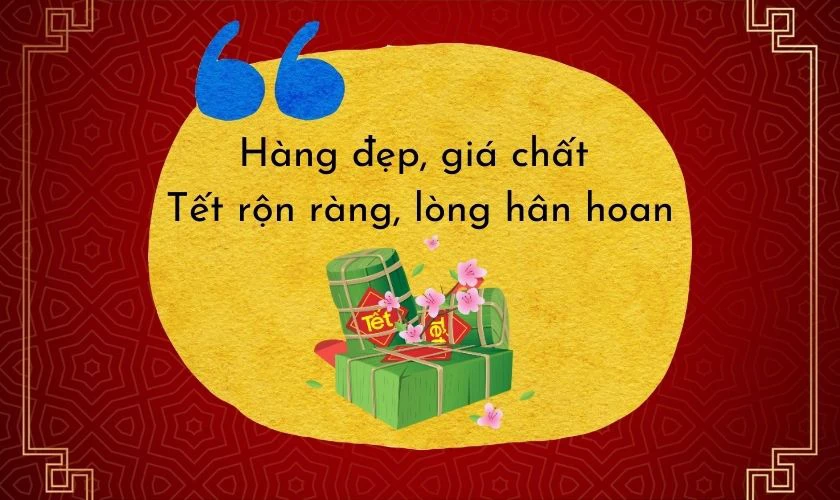 Slogan bán hàng Tết độc đáo có 1-0-2