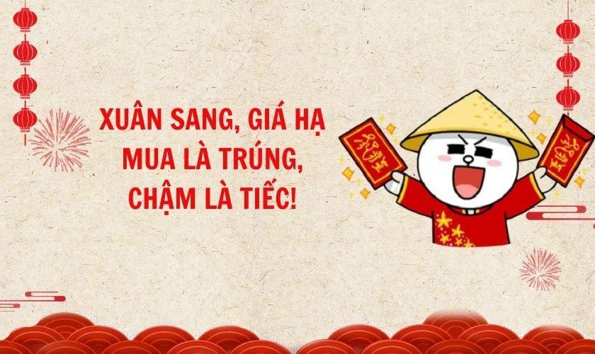 Slogan Tết hài hước, hóm hỉnh năm 2025