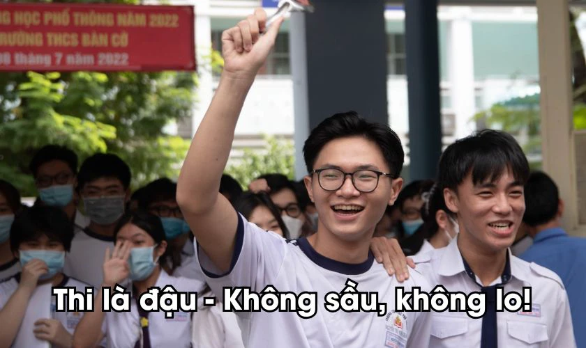 Slogan tiếp sức mùa thi 2025 bao đậu, điểm cao