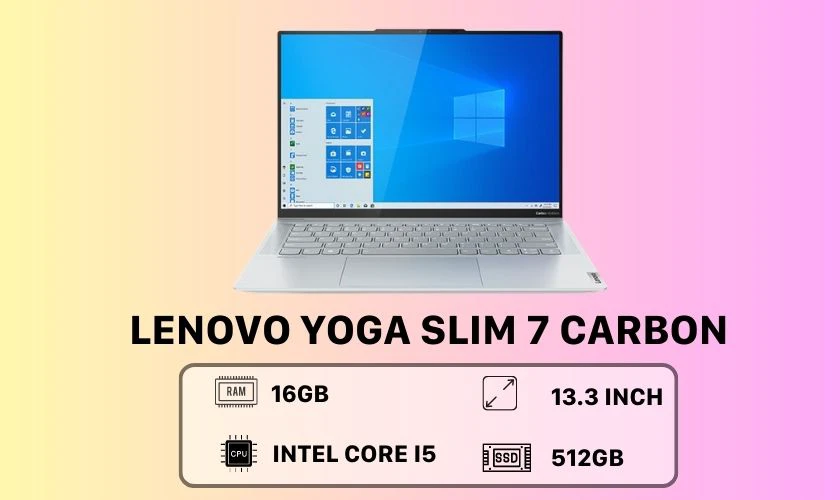 Laptop Lenovo Yoga Slim cho sinh viên báo chí