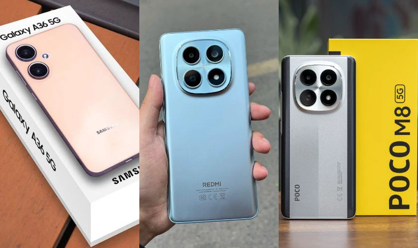 Các mẫu điện thoại sử dụng chip Snapdragon 6 Gen 3 phổ biến