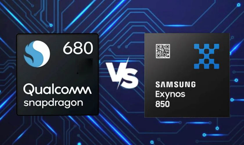 Chip Snapdragon 680 ngang với chip nào? So với Exynos 850 chip nhà Qualcomm đang có thông số cao hơn