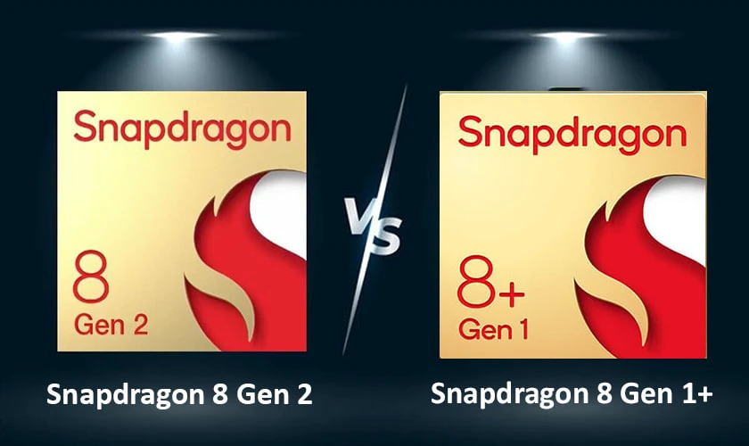So sánh Snapdragon 8 Plus Gen 1 vs Snapdragon 8 Gen 2