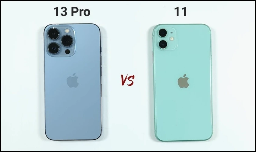 Bảng tổng quan so sánh iPhone 11 và 13 Pro