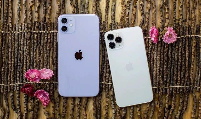 So sánh iPhone 11 và 13 Pro về thiết kế