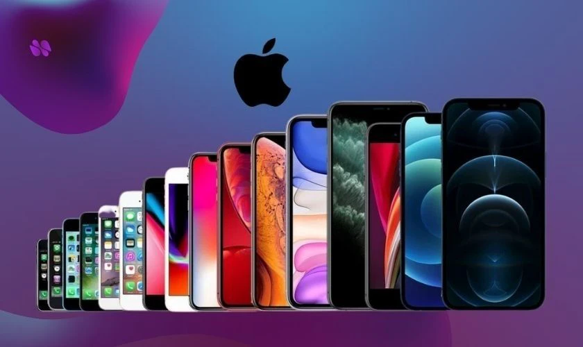 Bảng tổng hợp so sánh các dòng iPhone